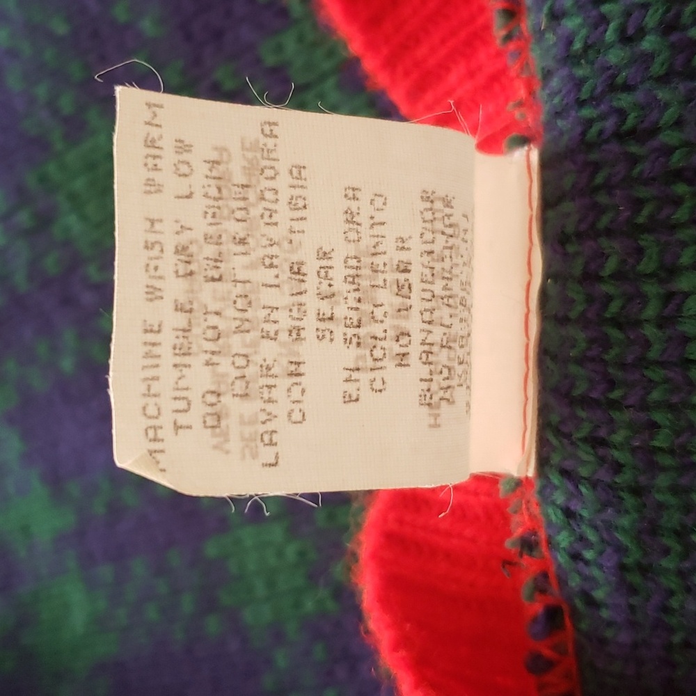 (Y14) Mickey's Stuff for Kids Walt Disney Co. Vintage 80s 90s Cardigan Classic - Picture 5 of 9